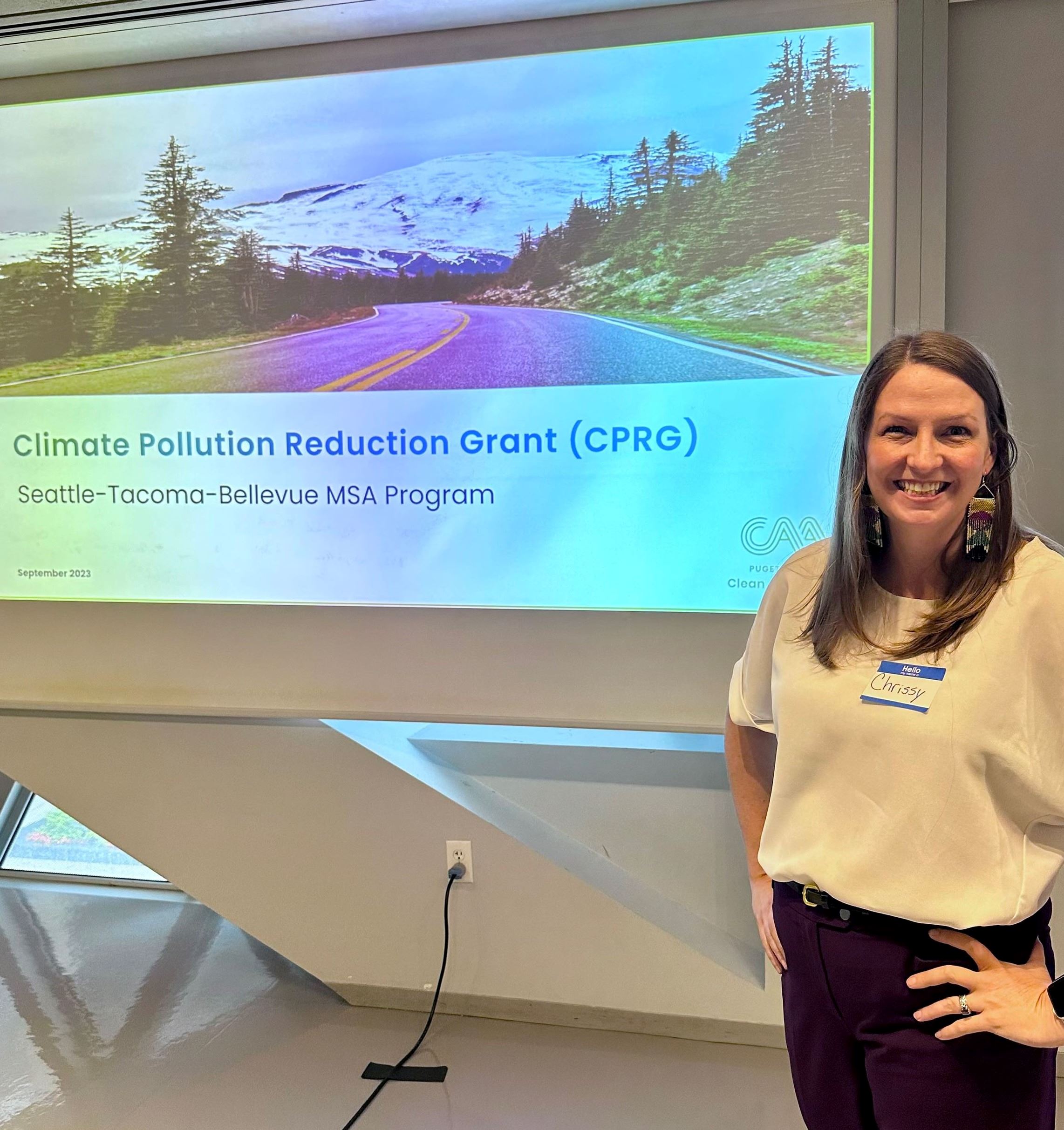 Agency staff and partners at our September 2023 CPRG workshop