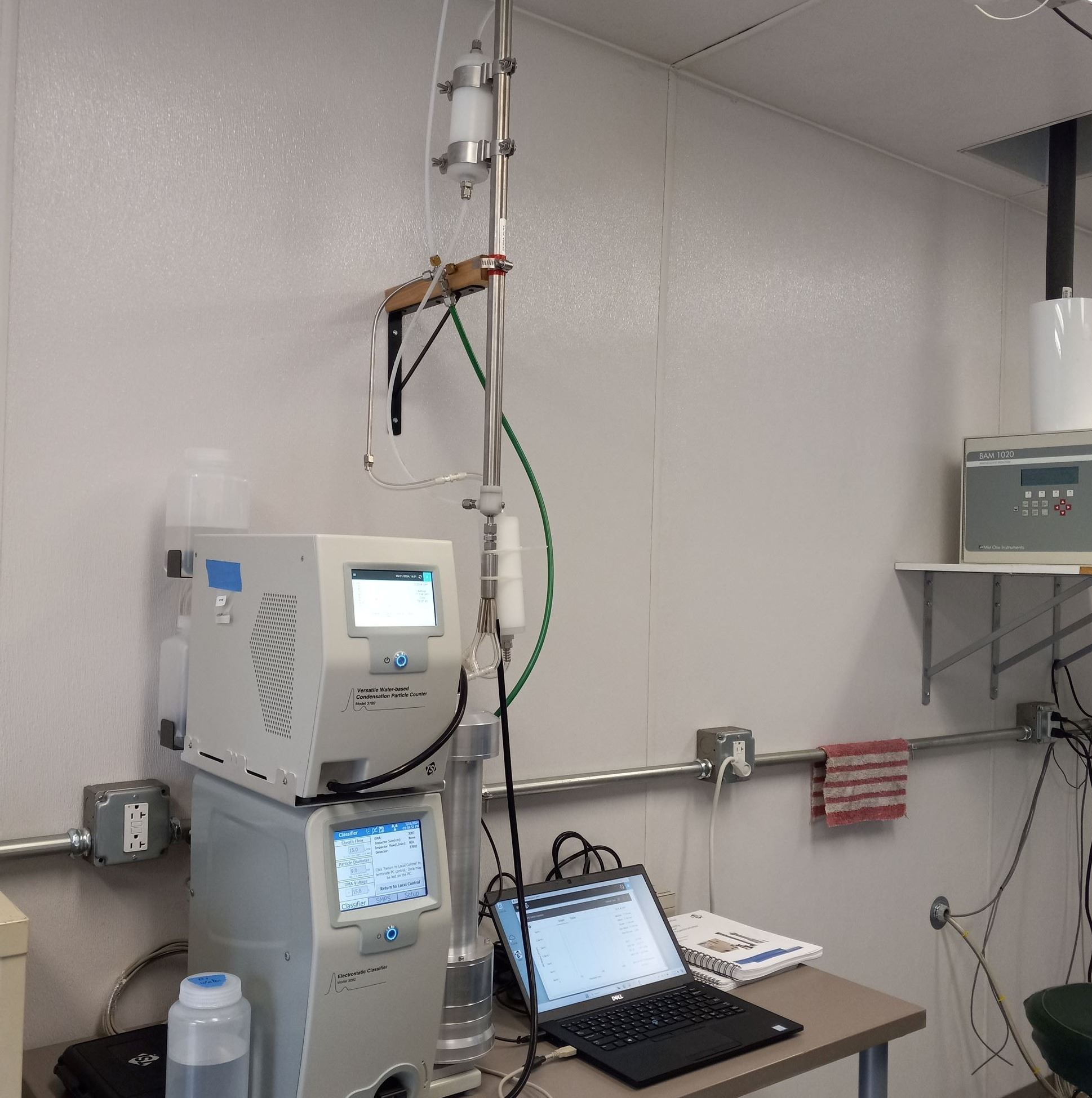 Multi-size Binning Ultrafine Particle Monitor at Seattle 10th and Weller Street 	